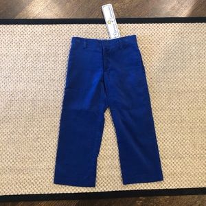 NWT Royal blue Corduroy Florence Eiseman Trousers Size 4